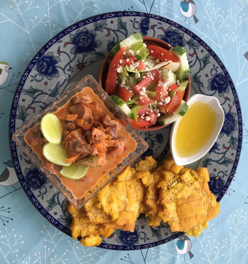 Casa Congo & Casa Rayo Verde - Restaurante - Galeria De Arte ポルトベロ エクステリア 写真